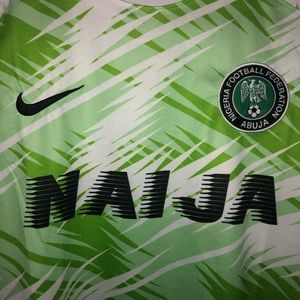2018 Nigeria Soccer Training Jersey